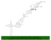 Genuine Porsche parts diagram