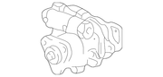Genuine Porsche parts diagram