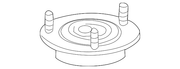 Genuine Porsche parts diagram