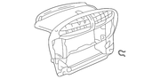 Genuine Porsche parts diagram
