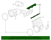 Genuine Porsche parts diagram