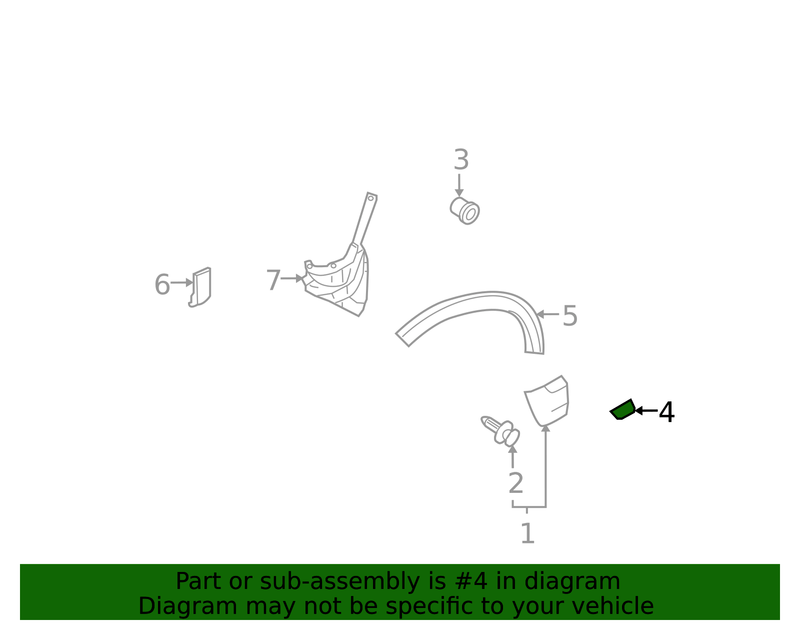 Genuine Porsche parts diagram