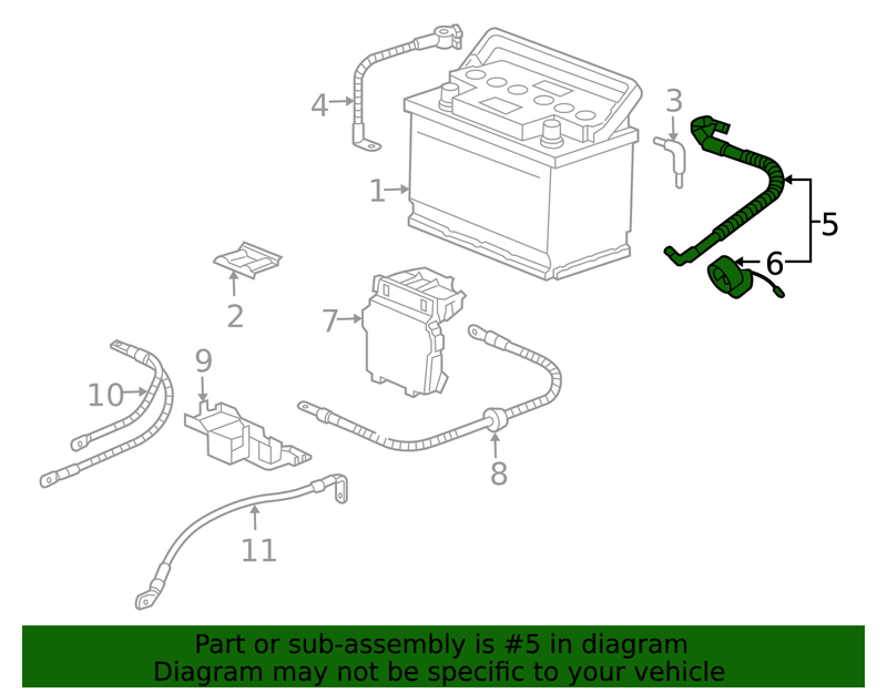 Genuine Porsche parts diagram