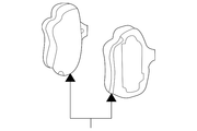 Genuine Porsche parts diagram