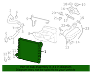 Genuine Porsche parts diagram