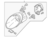 Genuine Porsche parts diagram