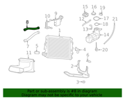 Genuine Porsche parts diagram