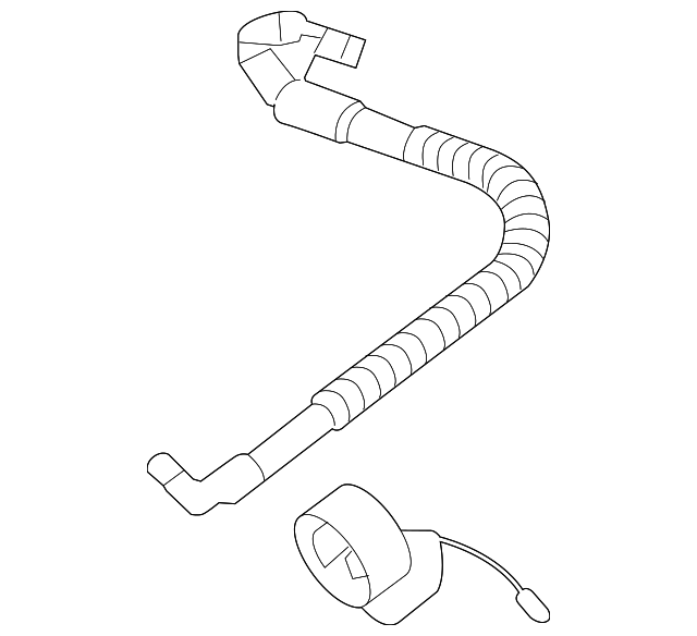 Genuine Porsche parts diagram