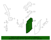 Part can be found as reference #7 in illustration