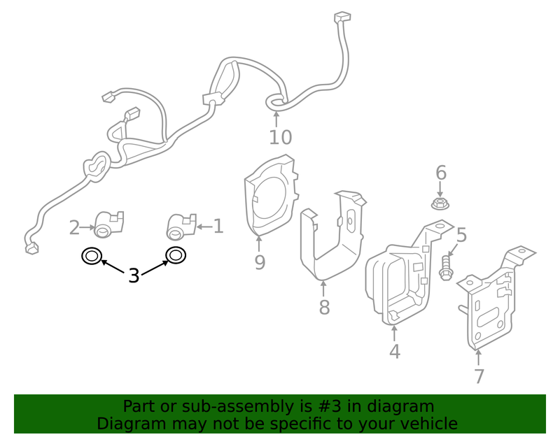 Part can be found as reference #3 in illustration