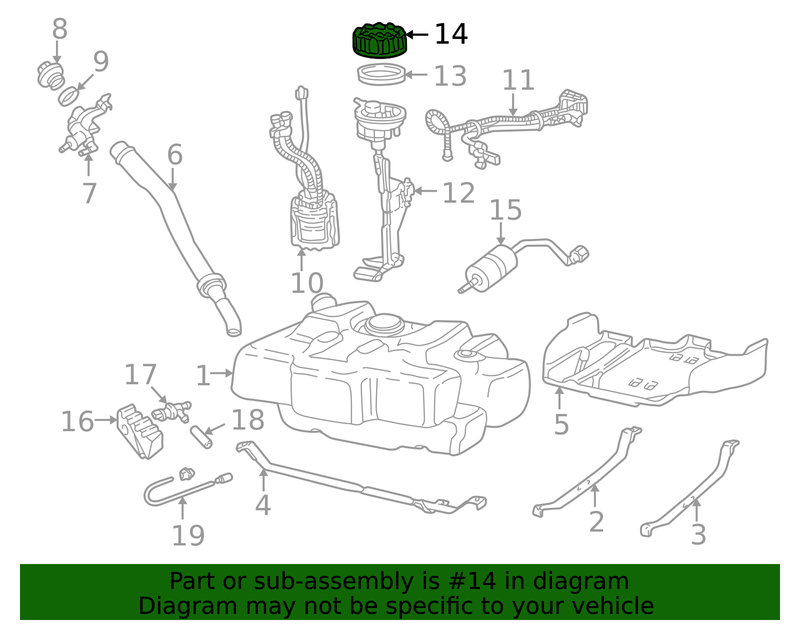 Genuine Porsche parts diagram