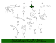 Genuine Porsche parts diagram