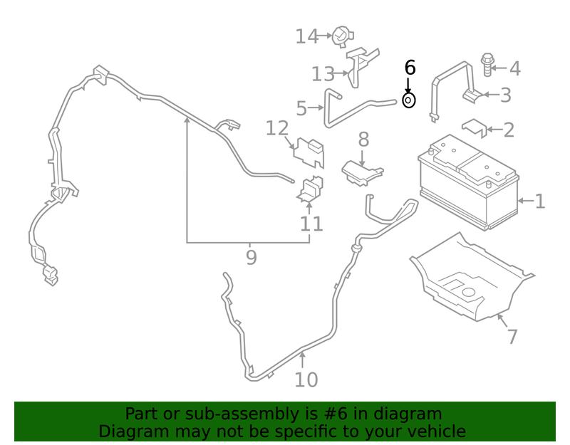 Part can be found as reference #6 in illustration