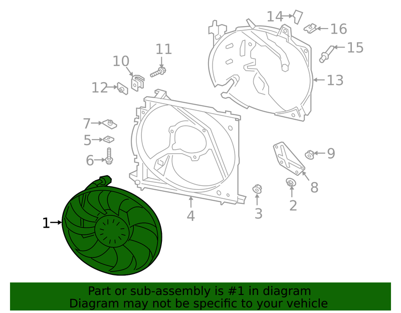 Genuine Porsche parts diagram