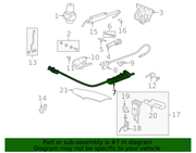 Genuine Porsche parts diagram
