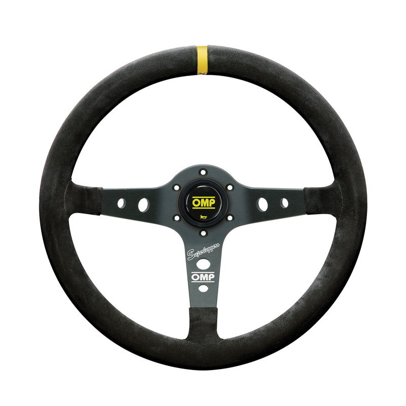 CORSICA SUPERLEGGERO:SUEDE LEATHER 350mm DIAMETER STEERING WHEEL