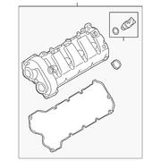 Genuine Porsche parts diagram