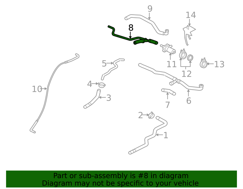 Genuine Porsche parts diagram