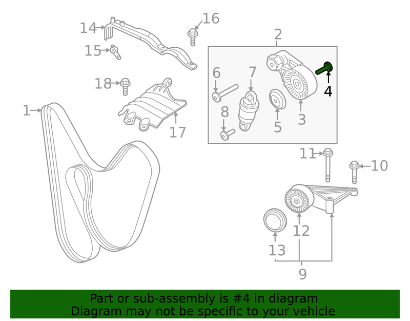 Genuine Porsche parts diagram