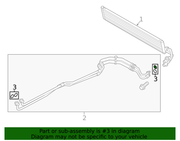 Genuine Porsche parts diagram