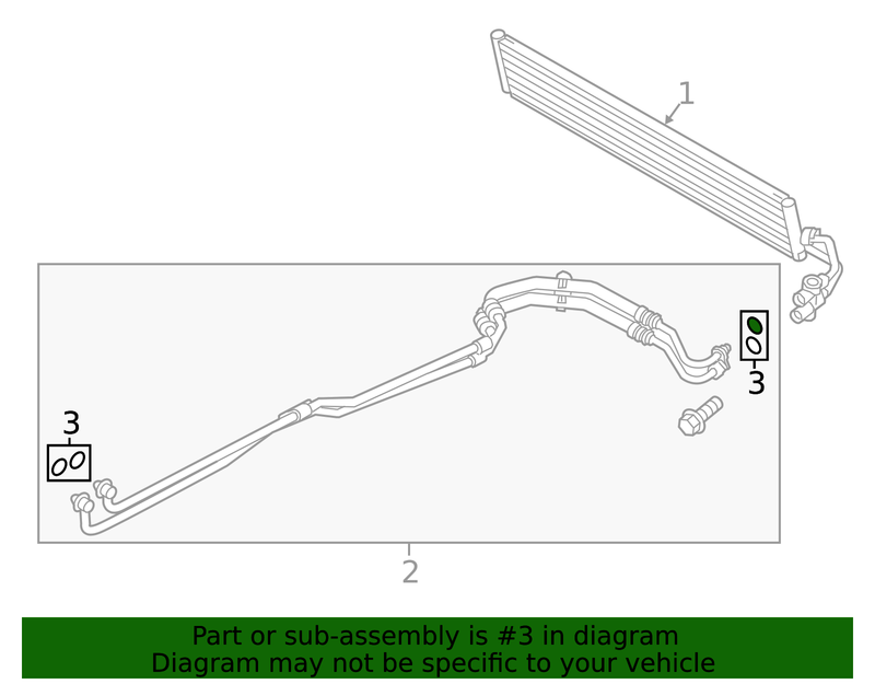 Genuine Porsche parts diagram