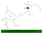 Genuine Porsche parts diagram