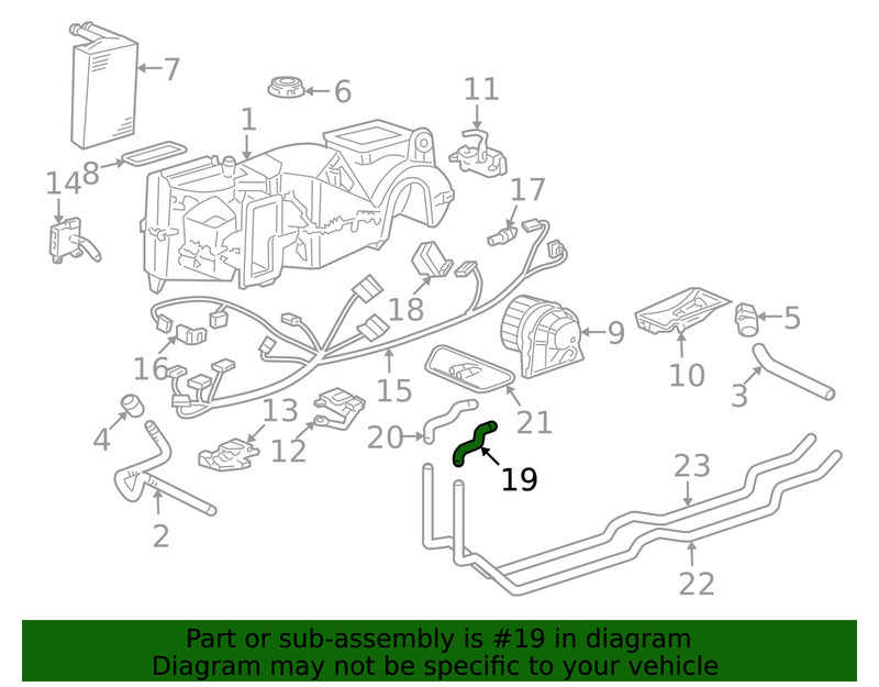 Genuine Porsche parts diagram