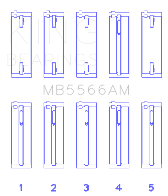 KING ENGINE BEARINGS MB5566AM0.25