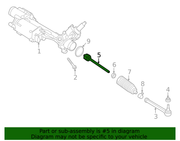 Genuine Porsche parts diagram