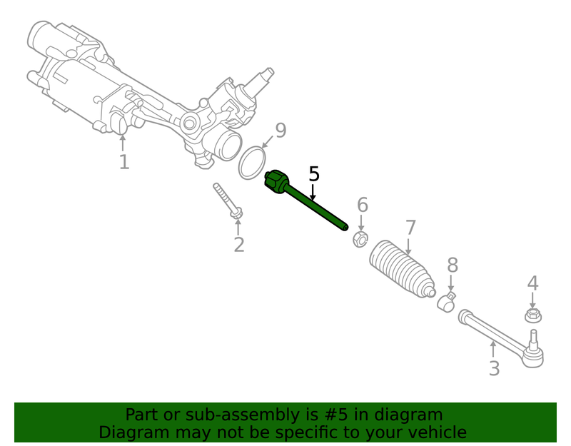Genuine Porsche parts diagram