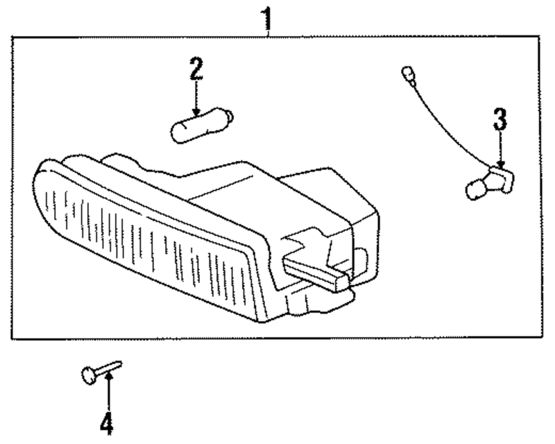 Genuine Porsche parts diagram