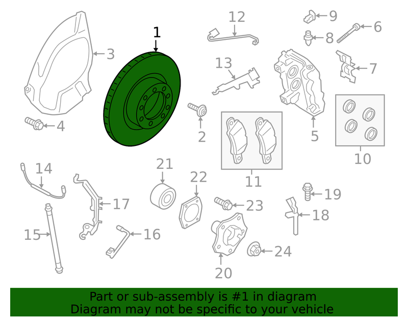 Genuine Porsche parts diagram