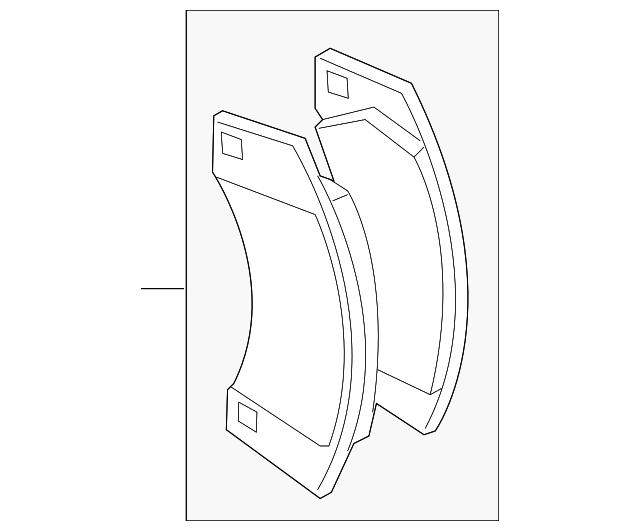 Genuine Porsche parts diagram