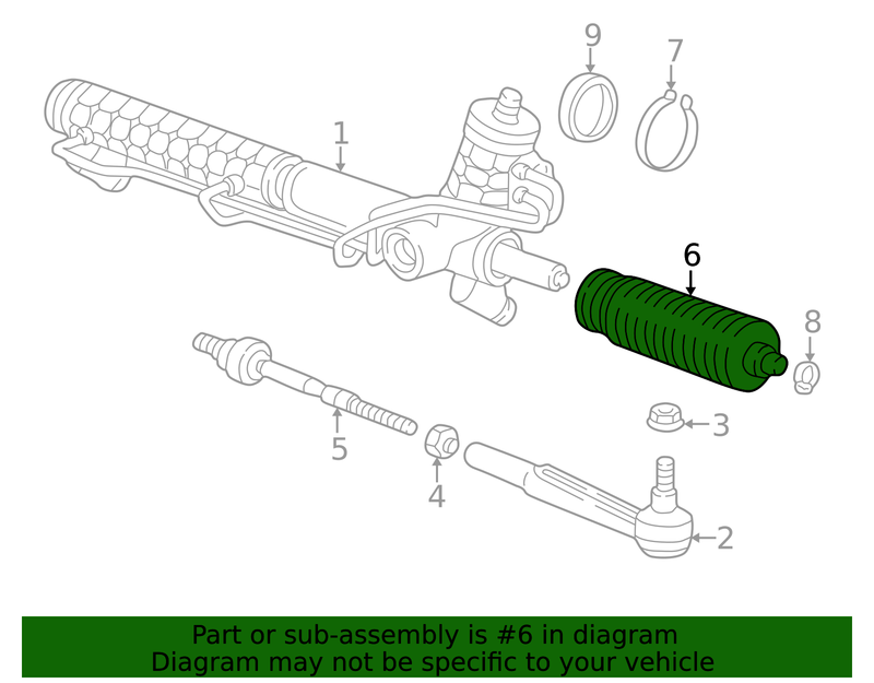 Genuine Porsche parts diagram