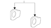 Genuine Porsche parts diagram