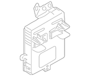 Genuine Porsche parts diagram