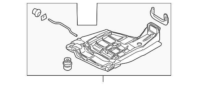 Genuine Porsche parts diagram