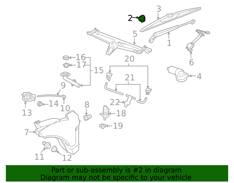Genuine Porsche parts diagram