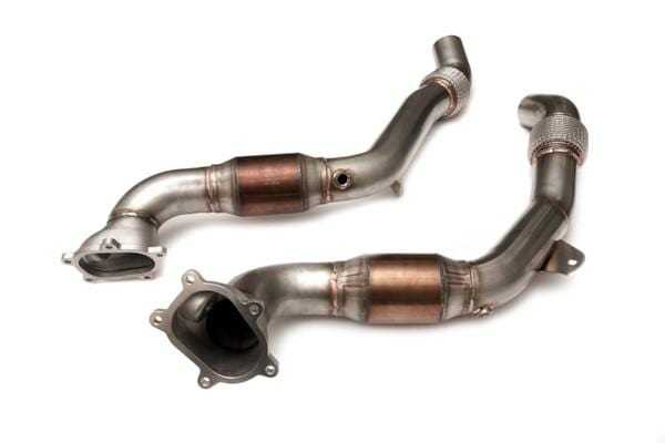 HPA Stage 2 Performance Pack - Downpipes w/Cats, ECU Tune, OnePort, VADPro VAD32 Vent Display | Audi C7 S6/S7