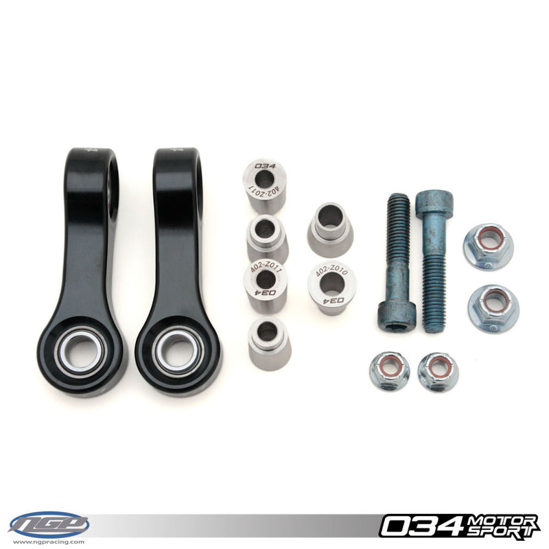 034 Motorsport Spherical MQB Rear Sway Bar End Links, Mk7 Volkswagen GTI and GOLF R, 8V AUDI A3/S3/RS3 and MKIII AUDI TT/TTS/TTRS