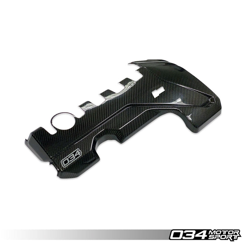 034Motorsport Carbon Fiber Engine Cover - Audi 8V RS3, 8S TTRS