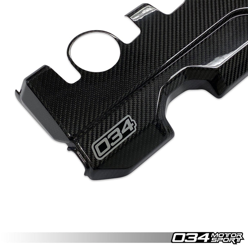 034Motorsport Carbon Fiber Engine Cover - Audi 8V RS3, 8S TTRS
