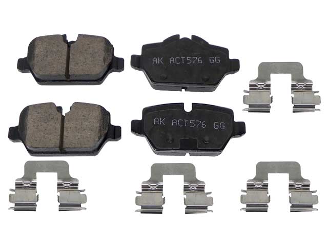 AKEBONO EURO Brake Pad Set - EUR 1554