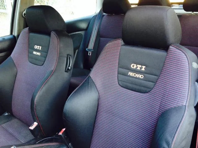 2002 VW GTI 337 GTI Recaro front seats