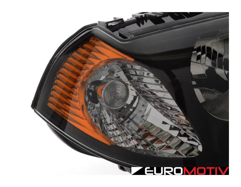 European Halogen Headlights Set - Amber Indicator