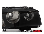 European Halogen Headlights Set - Amber Indicator