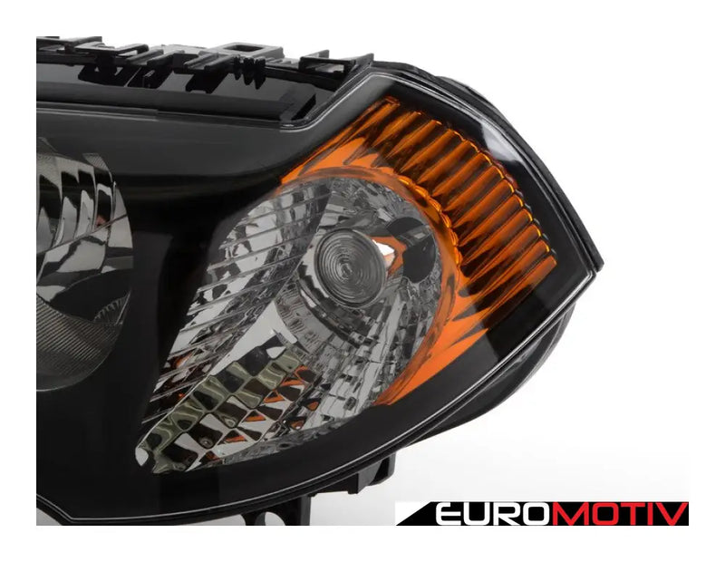 European Halogen Headlights Set - Amber Indicator