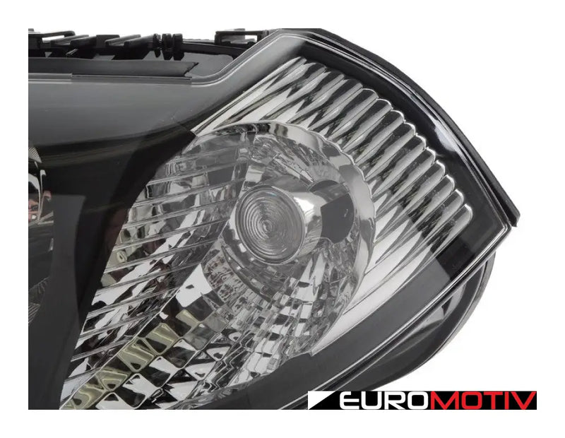 European Halogen Headlights Set - Clear Indicator