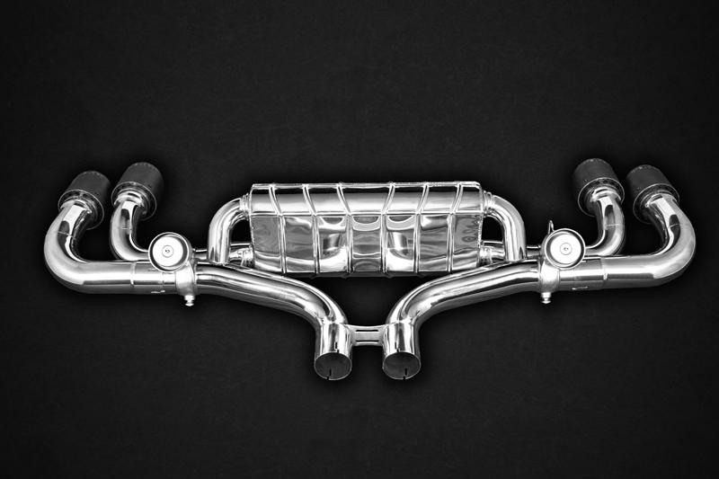 Porsche  Cayenne 536 V8 Biturbo Valve Controlled Exhaust System 02PO07703005