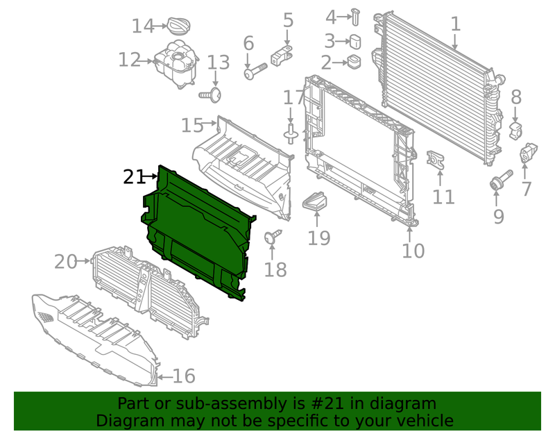 Genuine Porsche parts diagram